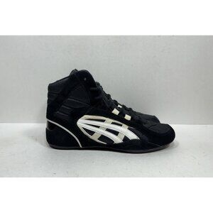 Vintage Asics Counter Black White JL802 Men's Size 9 Wrestling Shoes
